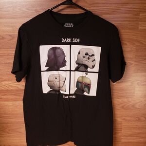 Star Wars Dark Side Black T-Shirt